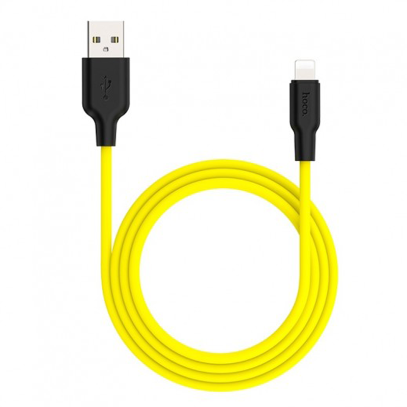 HOCO 100W USB to Type-C Cable Fast Charging Assorted- U118- Yellow